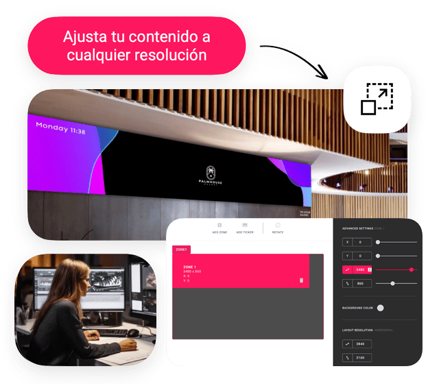 Configurador layout